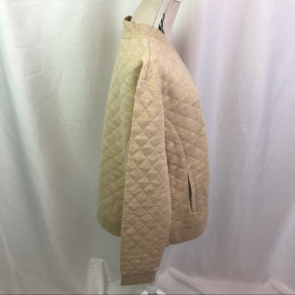 Isaac Mizrahi Live soho Quilted Bomber Jacket S - Picture 6 of 14